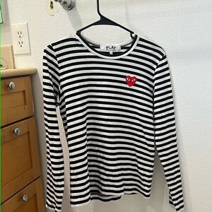 commes de garcons play shirt